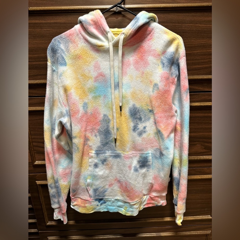 Feat Brand BlanketBlend Tie Dye Hoodie Sweatshirt Size Medium